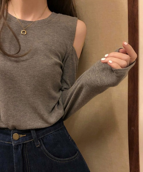 セール】オフショルダーカットソー（Tシャツ/カットソー）｜ANOTHER S