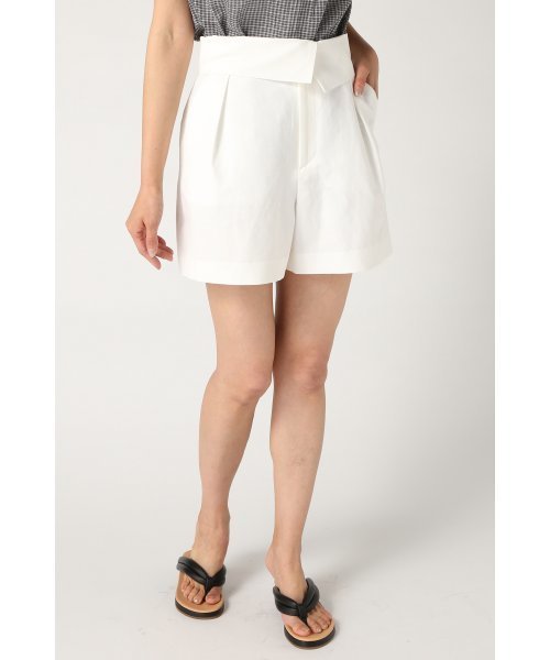 JOURNAL STANDARD(ジャーナルスタンダード)の「クリスピーストレッチショートパンツ#(その他パンツ・レディース・ホワイト/ネイビー/カーキ・38/36/40)」の1枚目の写真