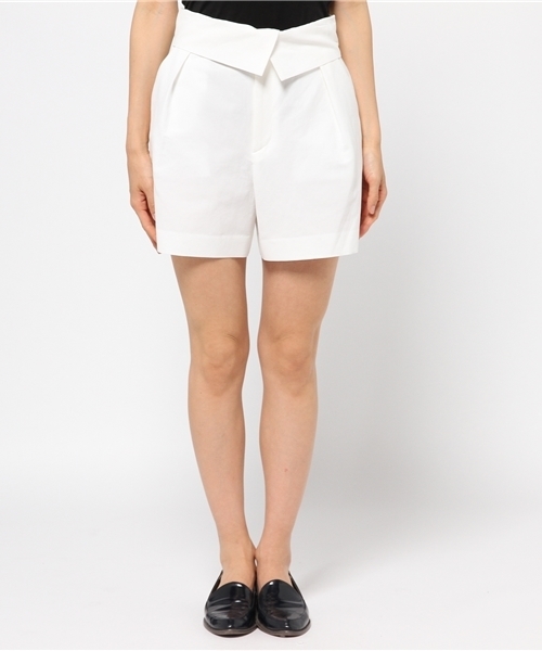 JOURNAL STANDARD(ジャーナルスタンダード)の「クリスピーストレッチショートパンツ#(その他パンツ・レディース・ホワイト/ネイビー/カーキ・38/36/40)」の4枚目の写真