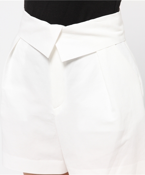 JOURNAL STANDARD(ジャーナルスタンダード)の「クリスピーストレッチショートパンツ#(その他パンツ・レディース・ホワイト/ネイビー/カーキ・38/36/40)」の7枚目の写真