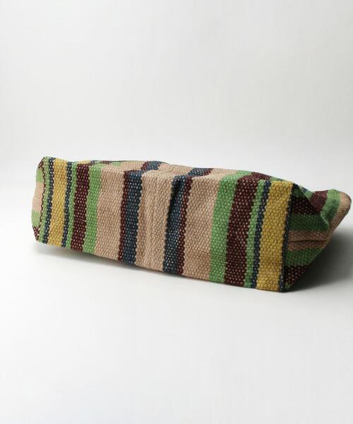 MAISON BENGAL（マイソンベンガル）の「【別注】＜Maison Bengal＞ジュート ビッグ トートバッグ（トートバッグ・レディース・ライム/ブラック・FREE）」の13枚目の写真