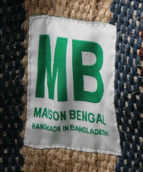 MAISON BENGAL（マイソンベンガル）の「【別注】＜Maison Bengal＞ジュート ビッグ トートバッグ（トートバッグ・レディース・ライム/ブラック・FREE）」の15枚目の写真