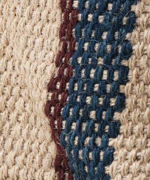 MAISON BENGAL（マイソンベンガル）の「【別注】＜Maison Bengal＞ジュート ビッグ トートバッグ（トートバッグ・レディース・ライム/ブラック・FREE）」の16枚目の写真