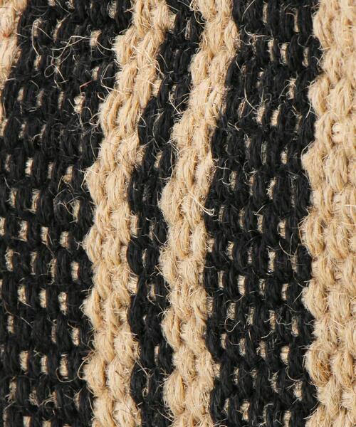 MAISON BENGAL（マイソンベンガル）の「【別注】＜Maison Bengal＞ジュート ビッグ トートバッグ（トートバッグ・レディース・ライム/ブラック・FREE）」の21枚目の写真