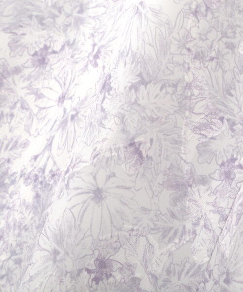 PROPORTION BODY DRESSING（プロポーションボディドレッシング）の「ラッフルラインフラワーワンピース / 1213240503（ワンピース・レディース・パープル/ピンク/ベージュ・SMALL/MEDIUM）」の18枚目の写真