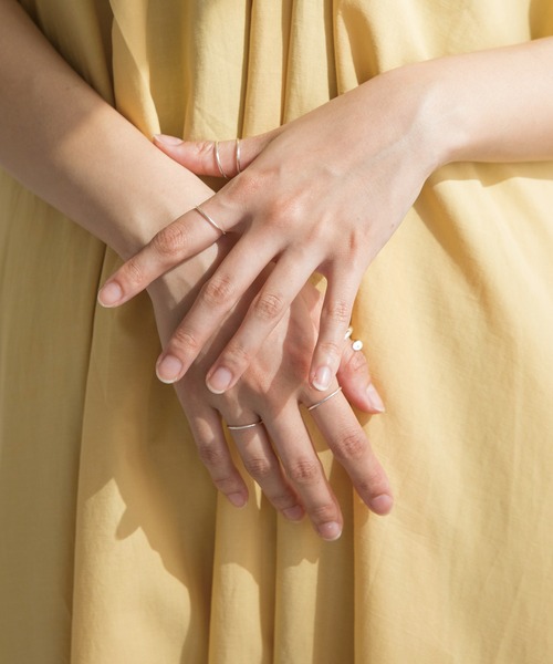 LAVEANGE（ラビアンジェ）の「silver925/ 5SET スキニーリング（リング・レディース・シルバー・L/M/S）」の3枚目の写真