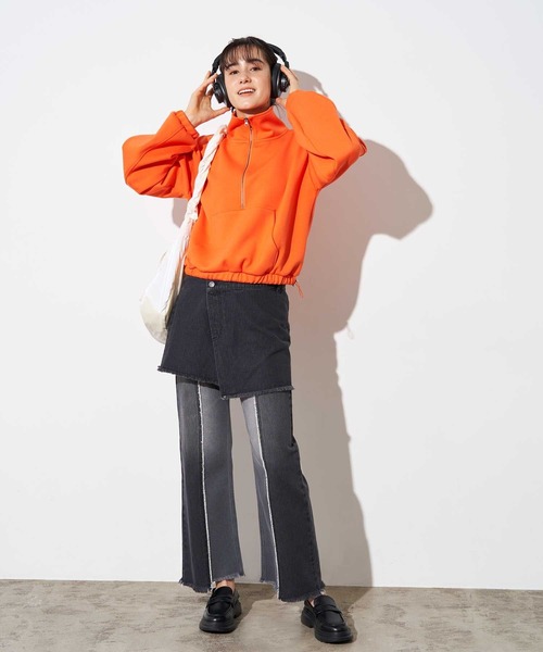 BAYFLOW（ベイフロー）の「セパレートデニム（デニムパンツ・レディース・ブラック/ブルー・SMALL/MEDIUM/LARGE/X-SMALL）」の19枚目の写真