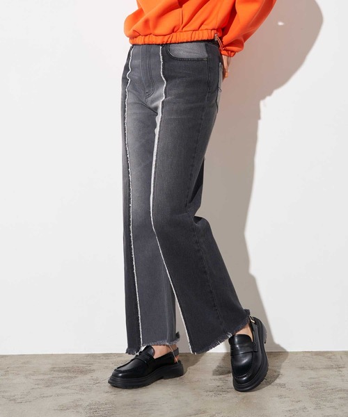 BAYFLOW（ベイフロー）の「セパレートデニム（デニムパンツ・レディース・ブラック/ブルー・SMALL/MEDIUM/LARGE/X-SMALL）」の21枚目の写真