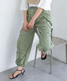 KBF | フロントギャザーパラシュートパンツ(その他パンツ)