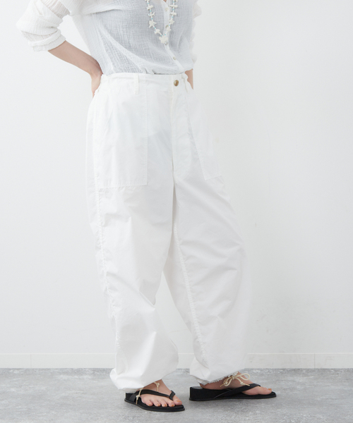 plage（プラージュ）の「【TRADITIONAL WEATHERWEAR】SP CARGO パンツ（カーゴパンツ・レディース・ホワイト・34/36）」の4枚目の写真