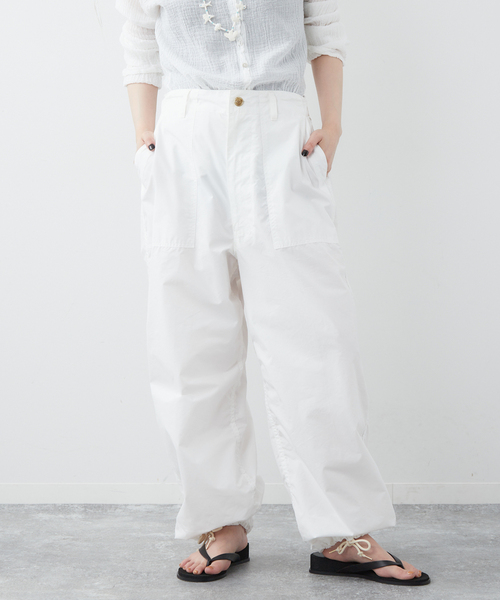 plage（プラージュ）の「【TRADITIONAL WEATHERWEAR】SP CARGO パンツ（カーゴパンツ・レディース・ホワイト・34/36）」の6枚目の写真