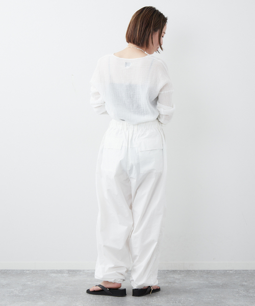 plage（プラージュ）の「【TRADITIONAL WEATHERWEAR】SP CARGO パンツ（カーゴパンツ・レディース・ホワイト・34/36）」の10枚目の写真