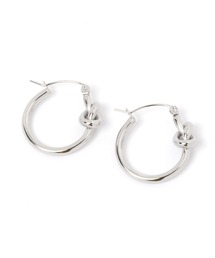 ステンレスノットピアス/908074