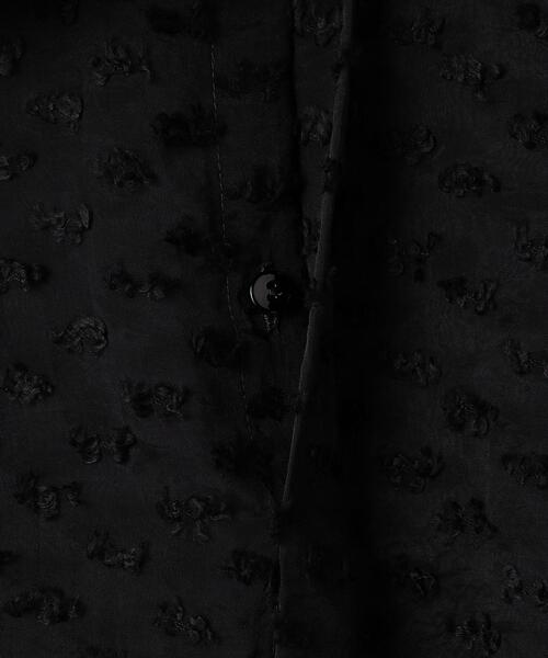 UNITED ARROWS - united arrows カットジャカード オーガンジー リボン ブラウ ス UNITED ARROWS（ユナイテッドアローズ）の「カットジャカード