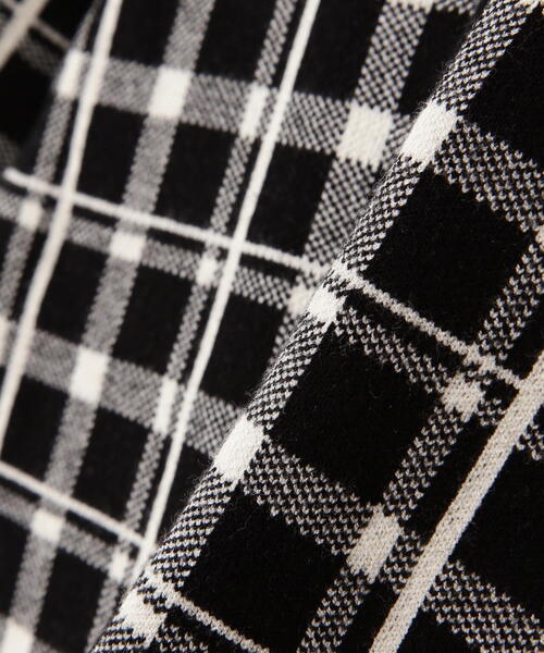 PROPORTION BODY DRESSING(プロポーションボディドレッシング)の「チェックニット / 1213270806(ニット/セーター・レディース・ダークグレー/ブラック/ベージュ・FREE)」の11枚目の写真