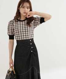 PROPORTION BODY DRESSING | チェックニット / 1213270806(ニット/セーター)