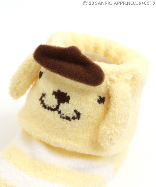 sanrio(サンリオ)の「ポムポムプリン/シナモロールコラボソックス(ベビーシューズ/ベビーソックス・キッズ・オフホワイト/イエロー・9/12)」の10枚目の写真
