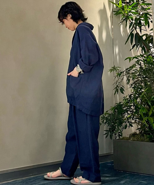 リネンワッシャー テーパーパンツ（その他パンツ）｜JOURNAL