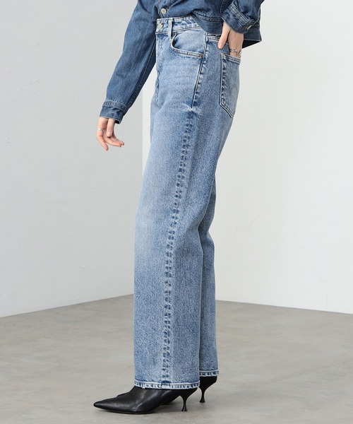 EDWIN（エドウィン）の「essentials ヴィンテージワイドストレートデニムパンツ（デニムパンツ・レディース・ブラック系その他/ブルー/ホワイト/インディゴブルー・X-SMALL/MEDIUM/LARGE/SMALL）」の15枚目の写真