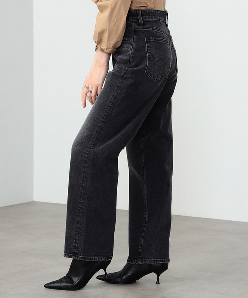 EDWIN（エドウィン）の「essentials ヴィンテージワイドストレートデニムパンツ（デニムパンツ・レディース・ブラック系その他/ブルー/ホワイト/インディゴブルー・X-SMALL/MEDIUM/LARGE/SMALL）」の22枚目の写真