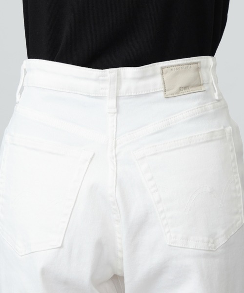 EDWIN（エドウィン）の「essentials ヴィンテージワイドストレートデニムパンツ（デニムパンツ・レディース・ブラック系その他/ブルー/ホワイト/インディゴブルー・X-SMALL/MEDIUM/LARGE/SMALL）」の10枚目の写真