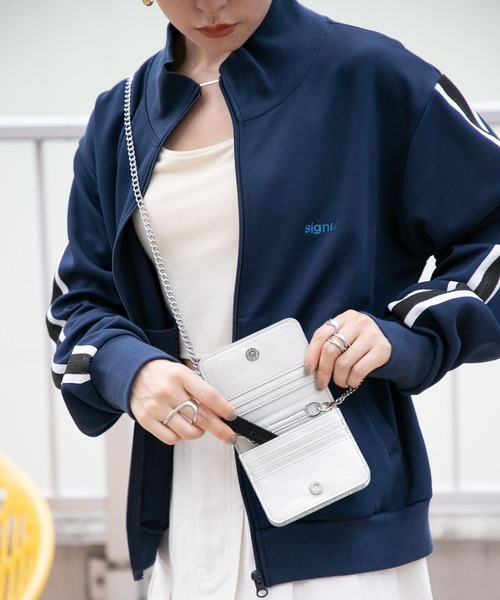 RAGEBLUE（レイジブルー）の「2WAY/ウォレットミニバッグ（ショルダーバッグ・レディース・ブラック/シルバー・FREE）」の7枚目の写真