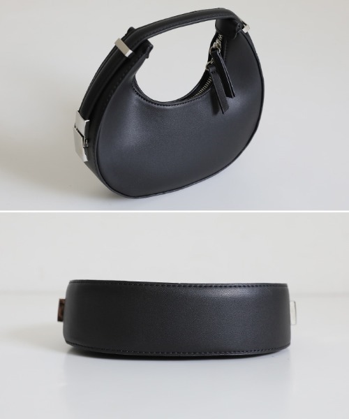 select MOCA（セレクトモカ）の「ハンドルホーボーバッグ（ハンドバッグ・レディース・アイボリー/ブラック・FREE）」の21枚目の写真