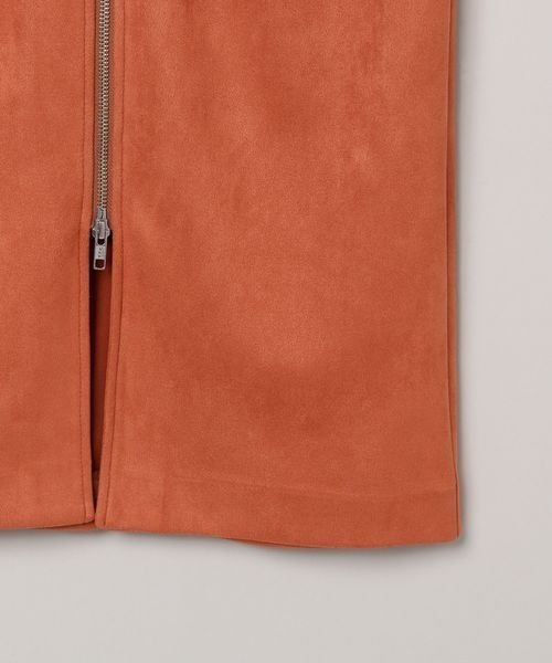 JEANASIS（ジーナシス）の「ヌバックライクナロースカート/966393（スカート・レディース・ブラック/オフホワイト/オレンジ・SMALL/MEDIUM）」の11枚目の写真