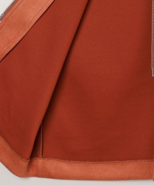 JEANASIS（ジーナシス）の「ヌバックライクナロースカート/966393（スカート・レディース・ブラック/オフホワイト/オレンジ・SMALL/MEDIUM）」の9枚目の写真