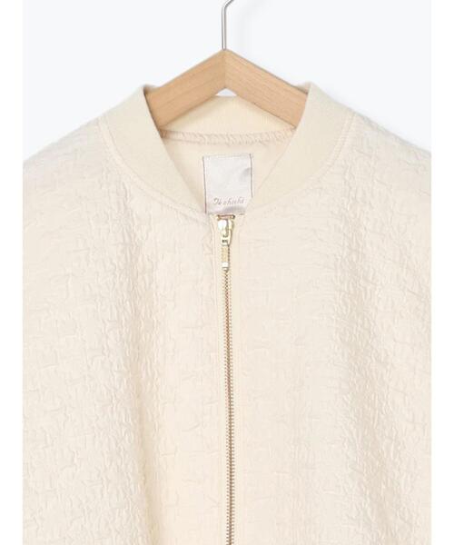 Te chichi（テチチ）の「フクレエンボスジャカードブルゾン（ブルゾン