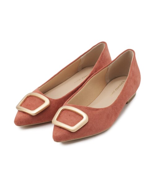 ESPERANZA(エスペランサ)の「モチーフフラットヒールパンプス【ESPERANZA_blanca】(パンプス・レディース・こしょう色系1/ブラック系/ウッド・M/S/L/LL)」の12枚目の写真