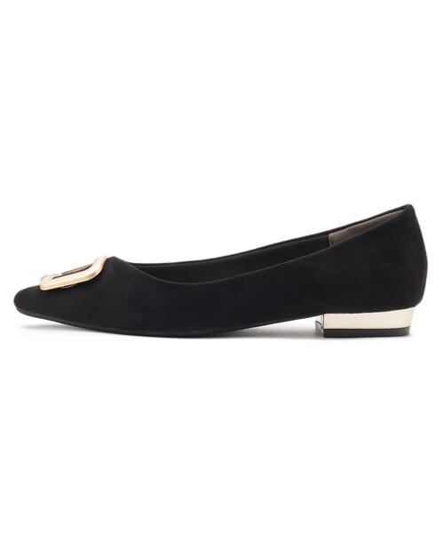 ESPERANZA(エスペランサ)の「モチーフフラットヒールパンプス【ESPERANZA_blanca】(パンプス・レディース・こしょう色系1/ブラック系/ウッド・M/S/L/LL)」の14枚目の写真