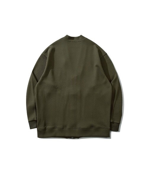 aimoha（アイモハ）の「aimoha men Vネックジッパーカーディガン（カーディガン/ボレロ・メンズ・ブラック/チョコ/グリーン・X-LARGE/LARGE/XXX-LARGE/XX-LARGE/MEDIUM）」の16枚目の写真
