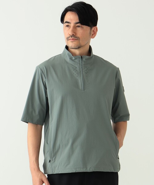 BEAMS GOLF(ビームスゴルフ)の「〈MEN〉B.G.THREE / ALL-TIME パッカブル プルオーバー(シャツ/ブラウス・メンズ・グレー/ブラック・MEDIUM/LARGE/X-LARGE/SMALL)」の5枚目の写真