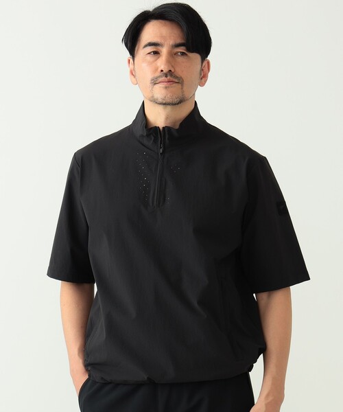 BEAMS GOLF(ビームスゴルフ)の「〈MEN〉B.G.THREE / ALL-TIME パッカブル プルオーバー(シャツ/ブラウス・メンズ・グレー/ブラック・MEDIUM/LARGE/X-LARGE/SMALL)」の9枚目の写真