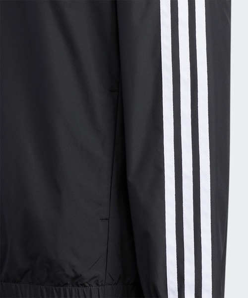 adidas（アディダス）の「ウーブン ジャケット キッズ / アディダス adidas（ナイロンジャケット・キッズ・ネイビー/ブラック・120/130/140/150/160/110）」の5枚目の写真