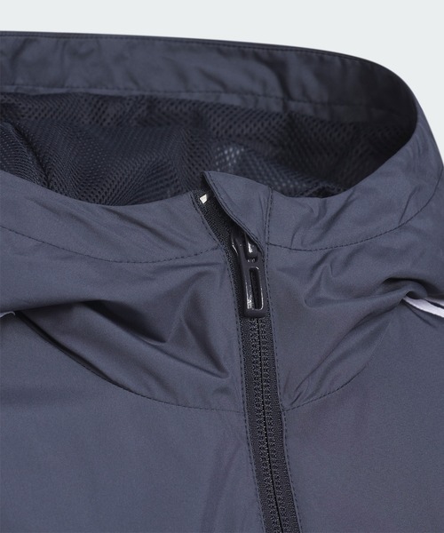 adidas（アディダス）の「ウーブン ジャケット キッズ / アディダス adidas（ナイロンジャケット・キッズ・ネイビー/ブラック・120/130/140/150/160/110）」の10枚目の写真