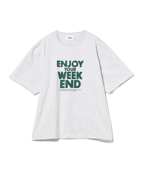 highking（ハイキング）の「highking / enjoy 半袖 Tシャツ 24（100～170cm（Tシャツ/カットソー・キッズ・ブラック系その他2/パープル系その他4/グリーン・M(140-150)/S(120-130)/XS(100-110)/L(160-170)）」の15枚目の写真