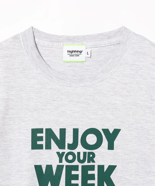 highking（ハイキング）の「highking / enjoy 半袖 Tシャツ 24（100～170cm（Tシャツ/カットソー・キッズ・ブラック系その他2/パープル系その他4/グリーン・M(140-150)/S(120-130)/XS(100-110)/L(160-170)）」の16枚目の写真