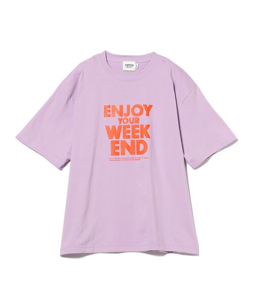 highking（ハイキング）の「highking / enjoy 半袖 Tシャツ 24（100～170cm（Tシャツ/カットソー・キッズ・ブラック系その他2/パープル系その他4/グリーン・M(140-150)/S(120-130)/XS(100-110)/L(160-170)）」の11枚目の写真