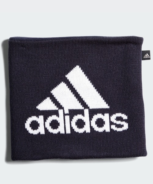 adidas(アディダス)の「ビッグロゴ ネックウォーマー / アディダス adidas(スポーツグッズ・メンズ・ブラック/ネイビー・LARGE)」の5枚目の写真