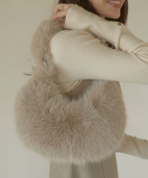 Emma Fur handle バッグ
