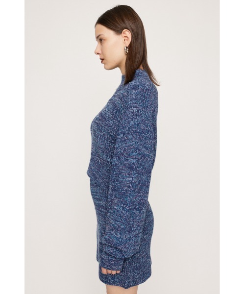 SLY（スライ）の「LG RIB SHORT 2P ローゲージ リブ ショート ツーピー セットアップ ワンピ（セットアップ・レディース・アイボリー/ブルー系その他/ブラック/グレー・FREE）」の22枚目の写真