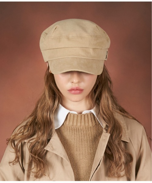 VARZAR(バザール)の「【VARZAR】バザール Peach Matroos Cap ピーチ マドロス キャップ varzar656/658/659(キャップ・レディース・ベージュ/ブラック/カーキ/ネイビー・FREE)」の6枚目の写真