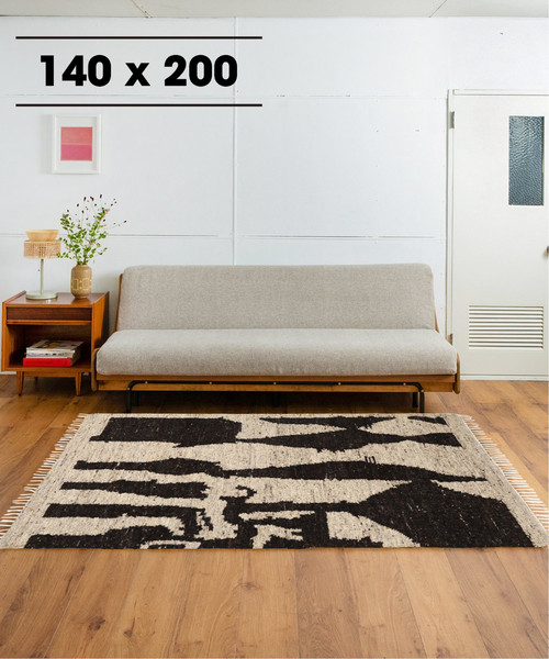 セール】ROUEN RUG 140x200 ルーアンラグ（ラグ/マット
