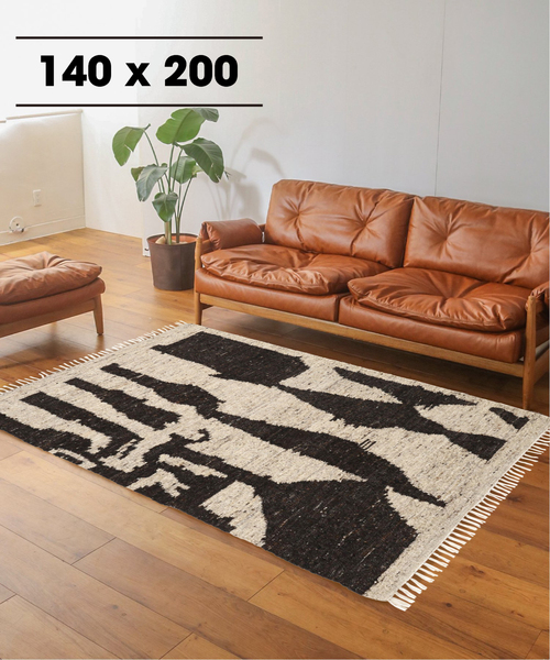 セール】ROUEN RUG 140x200 ルーアンラグ（ラグ/マット