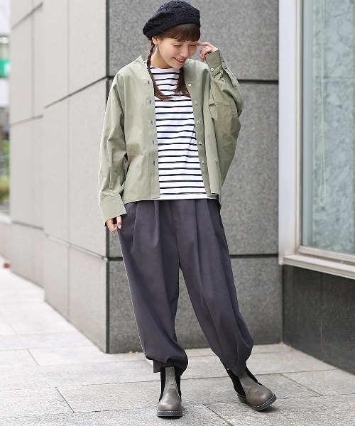 チチカカ(チチカカ)の「コットンスキッパーブラウス(シャツ/ブラウス・レディース・ホワイト/イエロー/カーキ・FREE)」の22枚目の写真