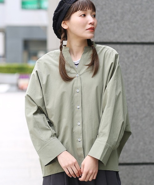 チチカカ(チチカカ)の「コットンスキッパーブラウス(シャツ/ブラウス・レディース・ホワイト/イエロー/カーキ・FREE)」の12枚目の写真