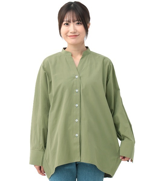 チチカカ(チチカカ)の「コットンスキッパーブラウス(シャツ/ブラウス・レディース・ホワイト/イエロー/カーキ・FREE)」の13枚目の写真