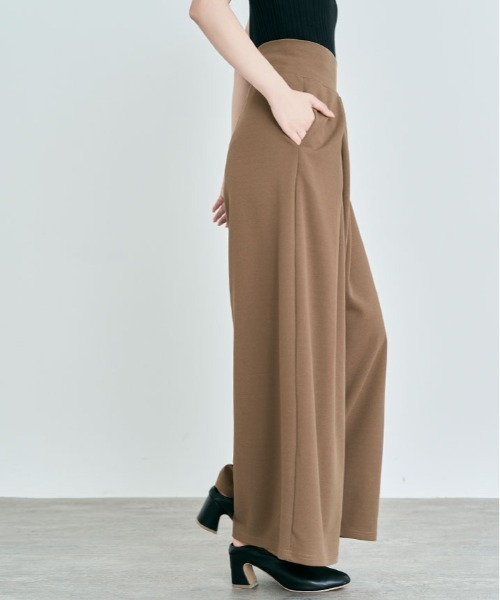 kirakiraShop(キラキラショップ)の「「mochiz」全方向 ストレッチ タック ワイドパンツ(その他パンツ・レディース・ネイビー/ベージュ/ブラック/ライトベージュ/チャコール・L/M)」の12枚目の写真